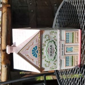 Vintage 1990 Lenox Spice Village Sugar Sweet Shoppe Canister